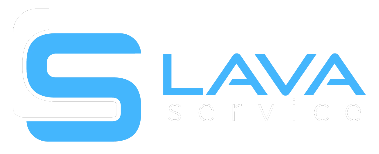 Lava Service Logo Dark