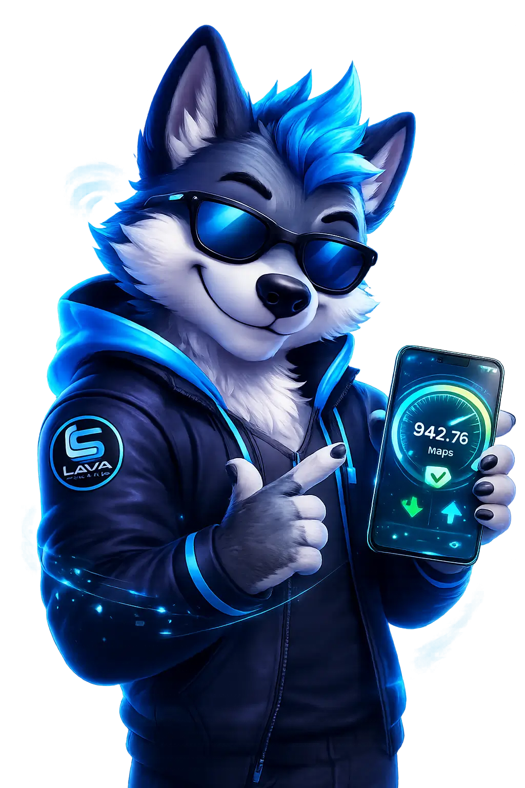 Lava Service Speed Test Avatar